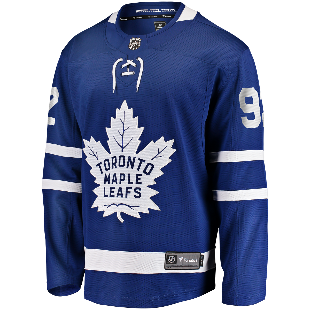 Toronto Maple Leafs Fanatics Home Breakaway Jersey - Blue - Gavin McKenna - Mens