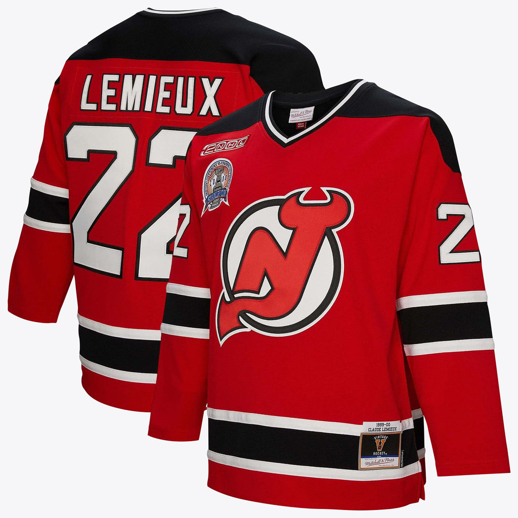 New Jersey Devils Power Play Dark Jersey by Mitchell & Ness - Mens