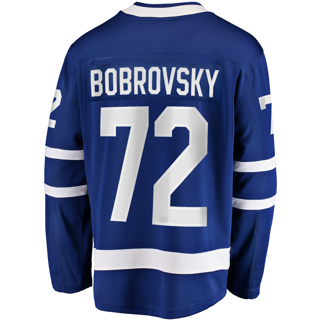 Toronto Maple Leafs Fanatics Home Breakaway Jersey - Blue - Sergei Bobrovsky - Mens