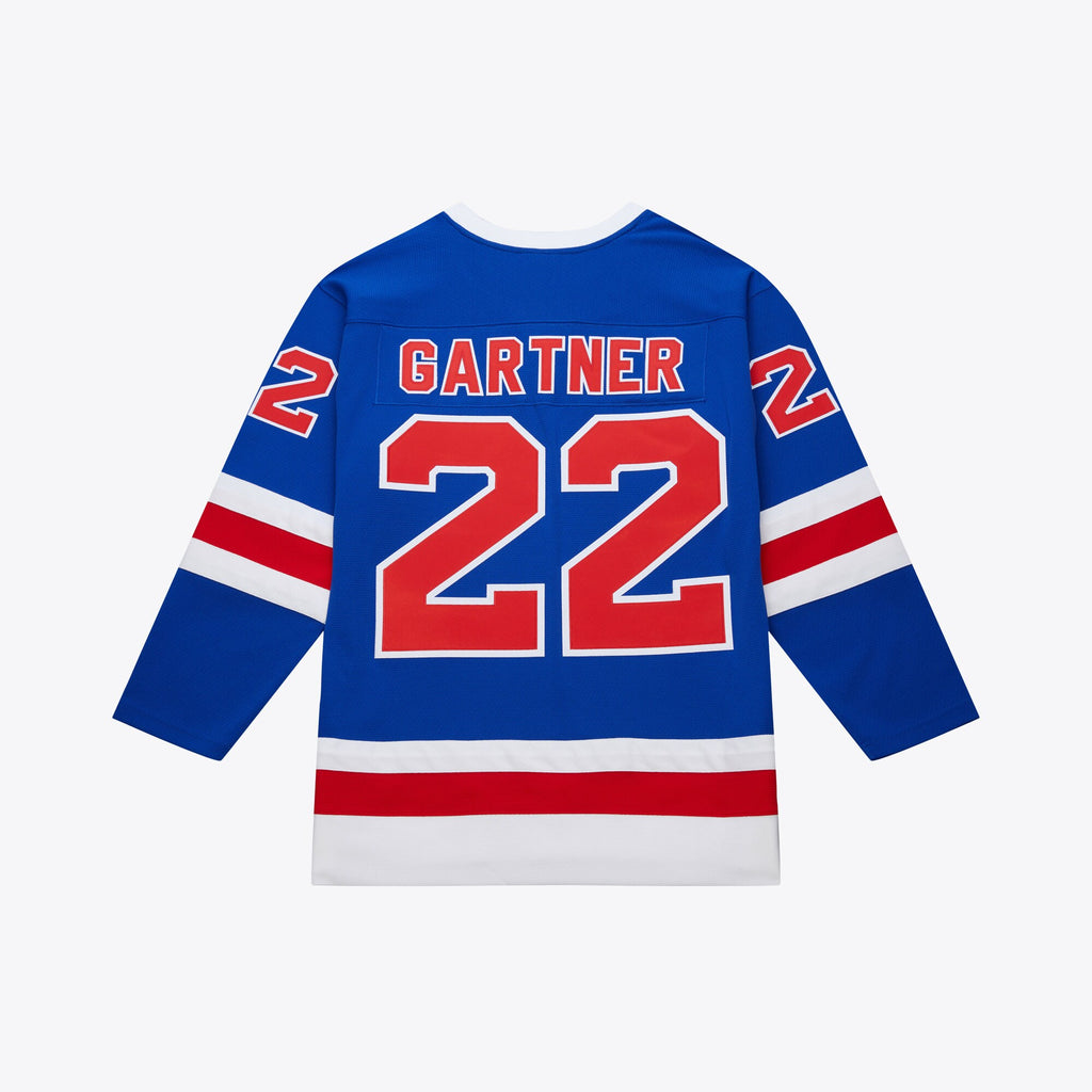 New York Rangers Mitchell & Ness Power Play Jersey 1991 Mike Gartner