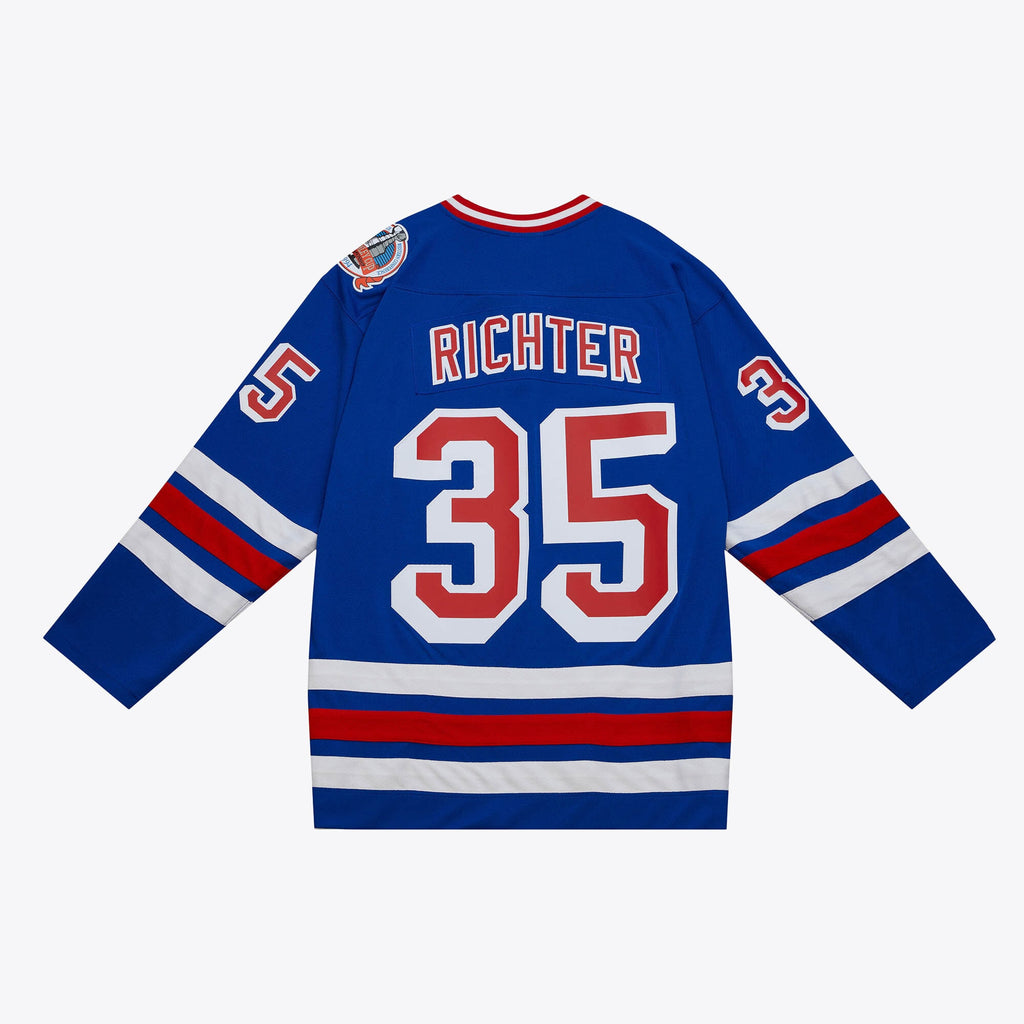 New York Rangers Mitchell & Ness Blue Line Jersey Mike Richter 1993