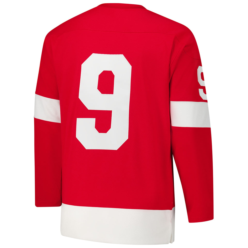 Men's Gordie Howe Red Detroit Red Wings 1960-61 Power Play Jersey