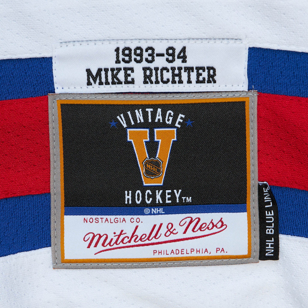 New York Rangers Mitchell & Ness Blue Line Jersey Mike Richter 1993