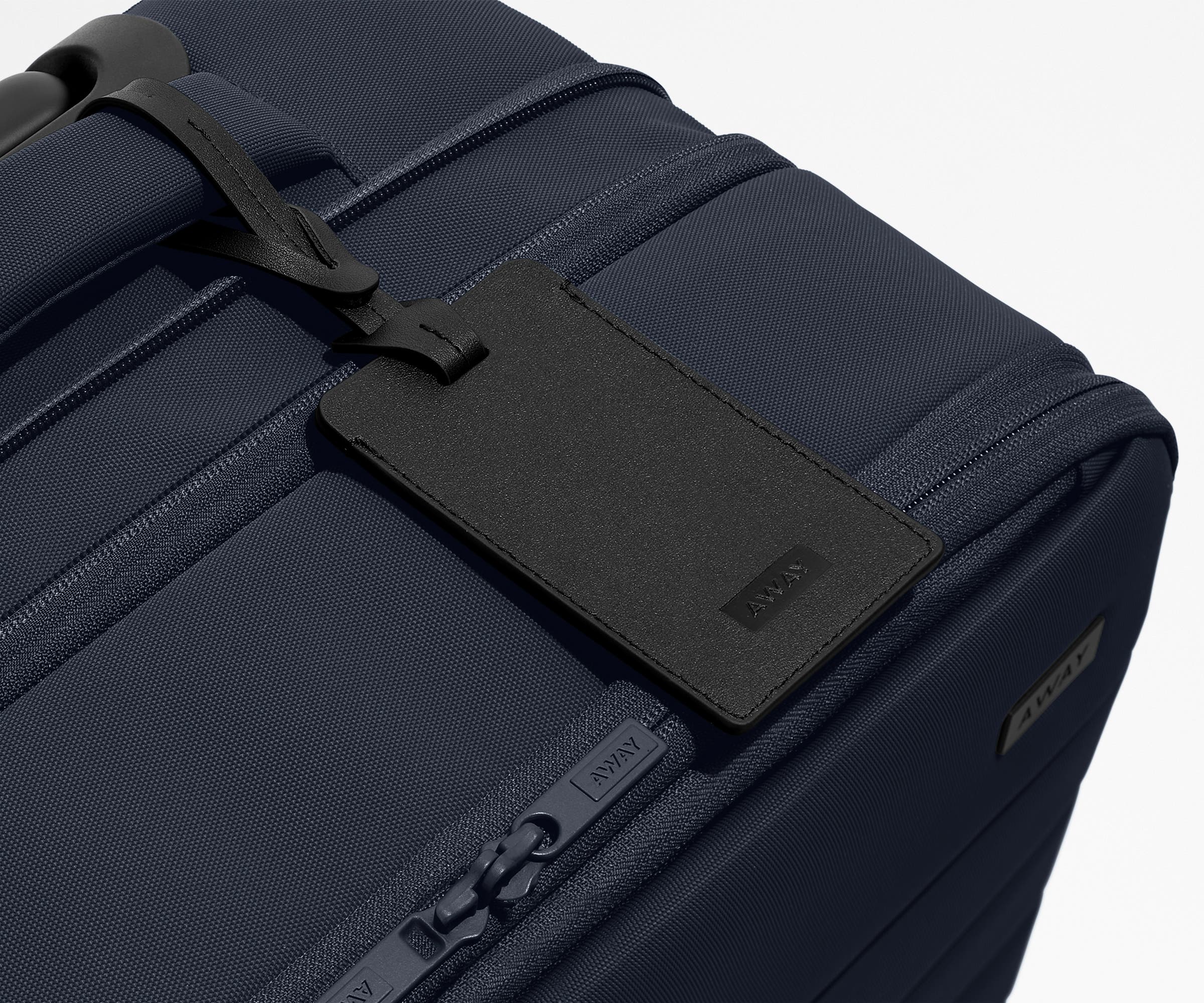 Away Softside Bigger Carry-On Suitcase - Navy Blue