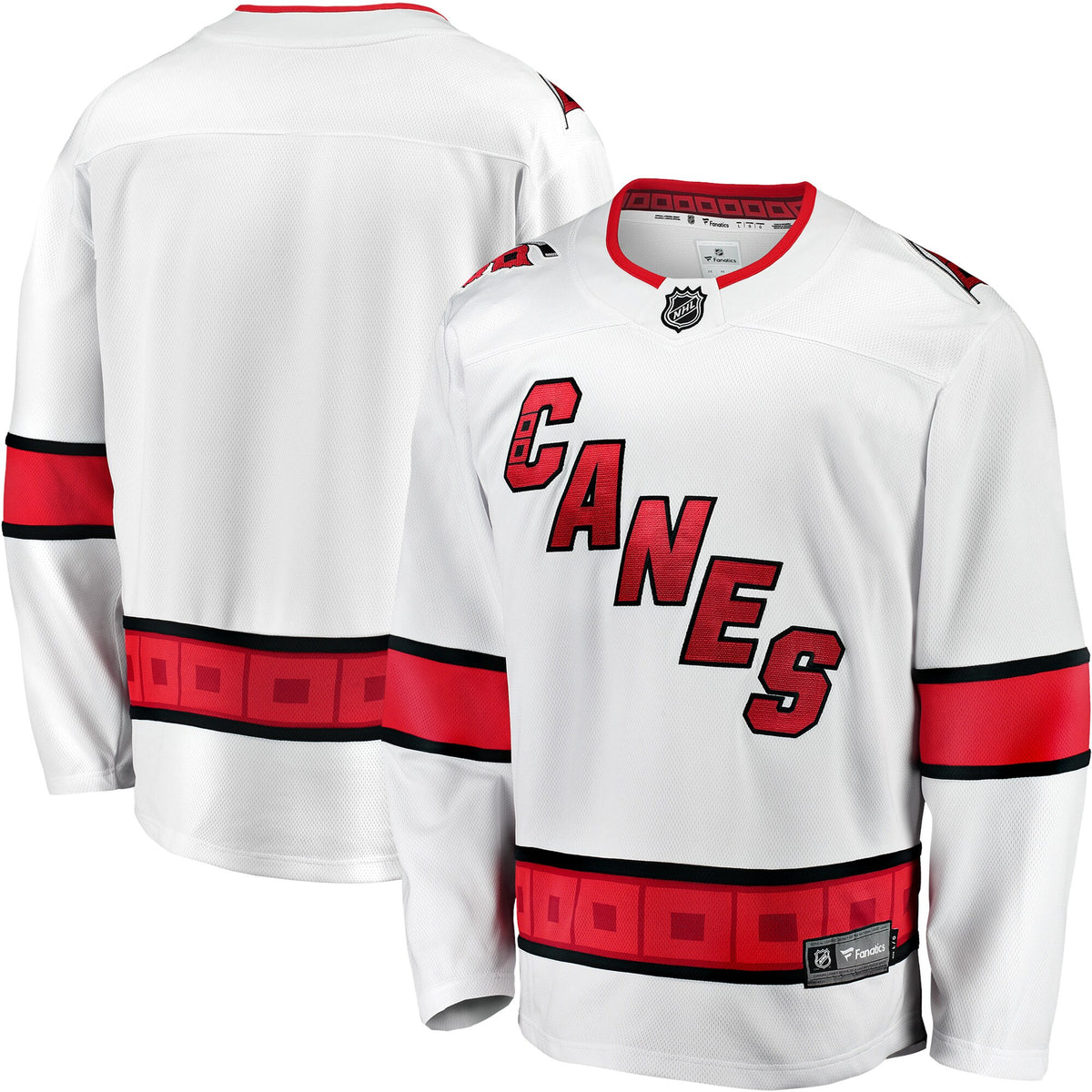Carolina Hurricanes Fanatics Away Breakaway Jersey - Mens