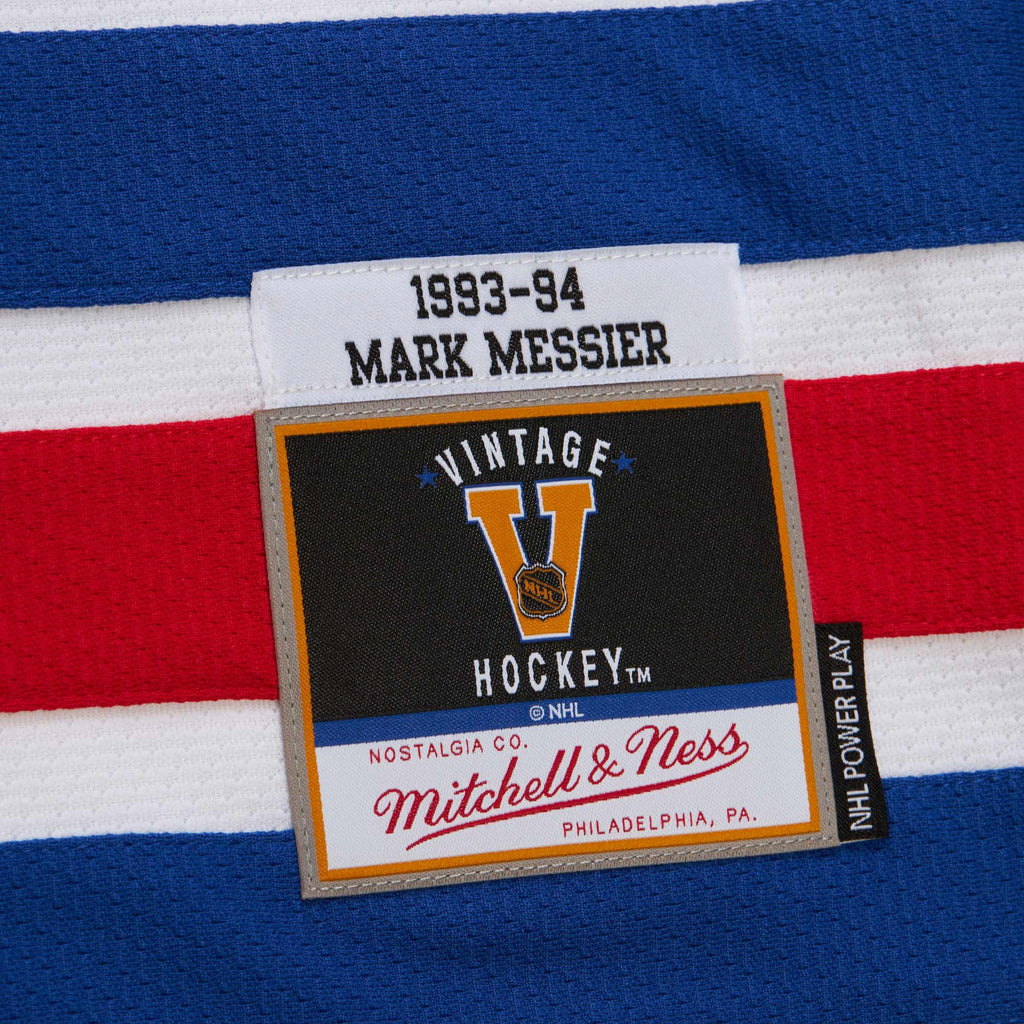 Men's Mark Messier Royal New York Rangers 1993-94 Power Play Jersey
